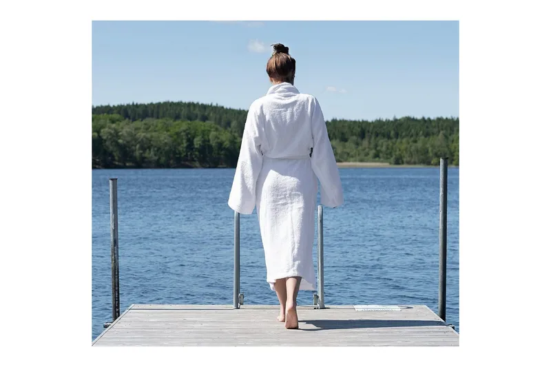 Kylpytakki 360 g, Unisex Valkoinen - Kodintekstiilit & matot - Kylpyhuonetekstiilit - Aamutakki & kylpytakki - Frotee aamutakki