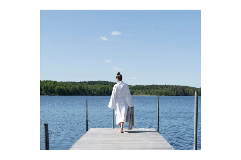 Kylpytakki 360 g, Unisex Valkoinen - Kodintekstiilit & matot - Kylpyhuonetekstiilit - Aamutakki & kylpytakki - Frotee aamutakki