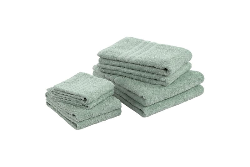 Frotee Perus 60 x 130 cm Vihreä - Vihreä - Kodintekstiilit & matot - Kylpyhuonetekstiilit - Pyyhe