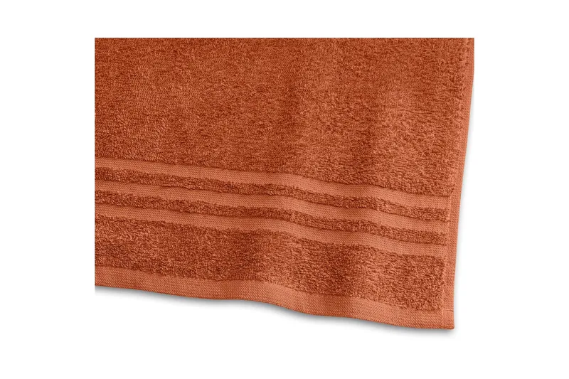 Käsipyyhe Perus Frotee - Ruosteen värinen - Kodintekstiilit & matot - Kylpyhuonetekstiilit - Pyyhe - Froteepyyhe