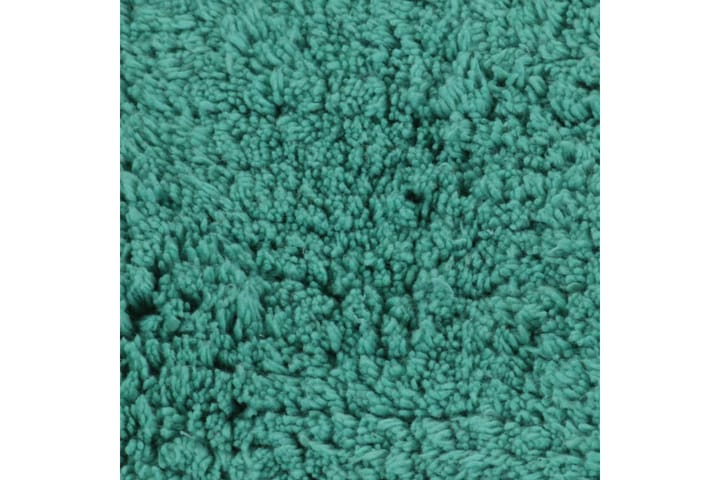 Kylpyhuoneen mattosarja 2 osaa kangas turkoosi - Turkoosi - Kylpyhuoneen matto