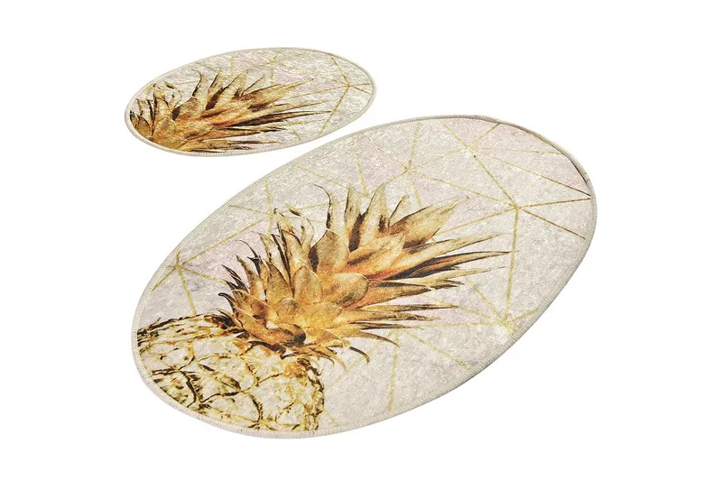 Kylpyhuonematto Baray 2 kpl, Monivärinen