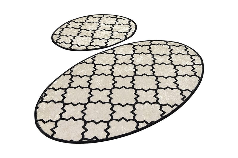 Kylpyhuonematto Baray 2 kpl, Monivärinen