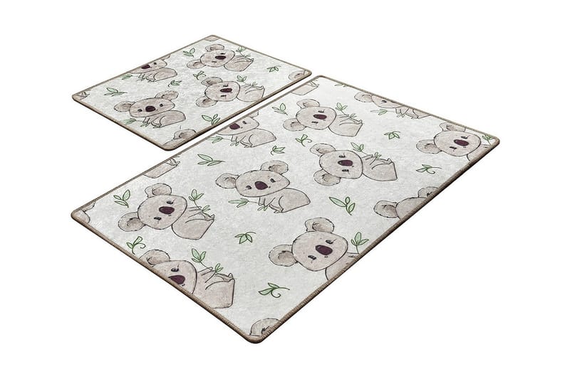 Kylpyhuonematto Baray 2 kpl, Monivärinen