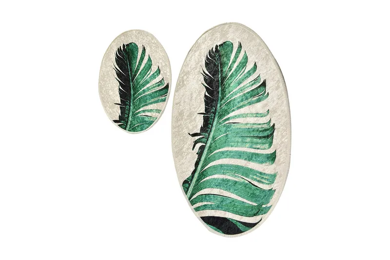 Kylpyhuonematto Baray 2 kpl, Monivärinen