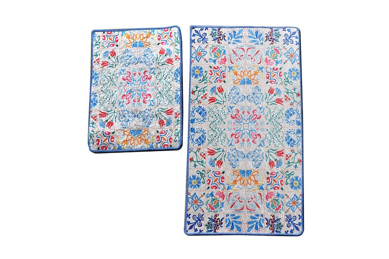 Kylpyhuonematto Baray 2 kpl, Monivärinen