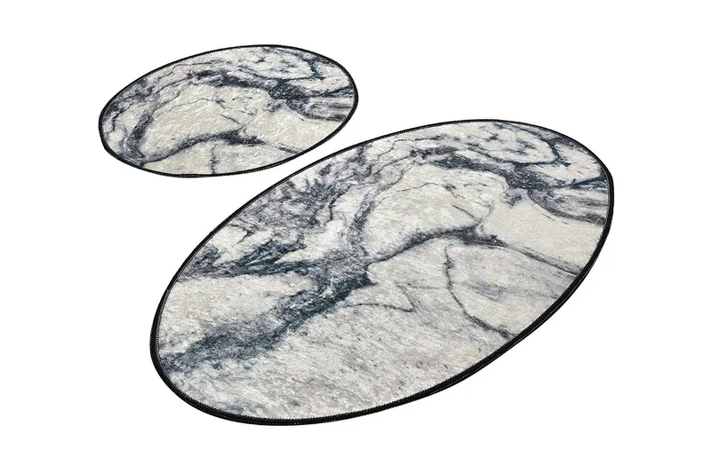 Kylpyhuonematto Baray 2 kpl, Monivärinen