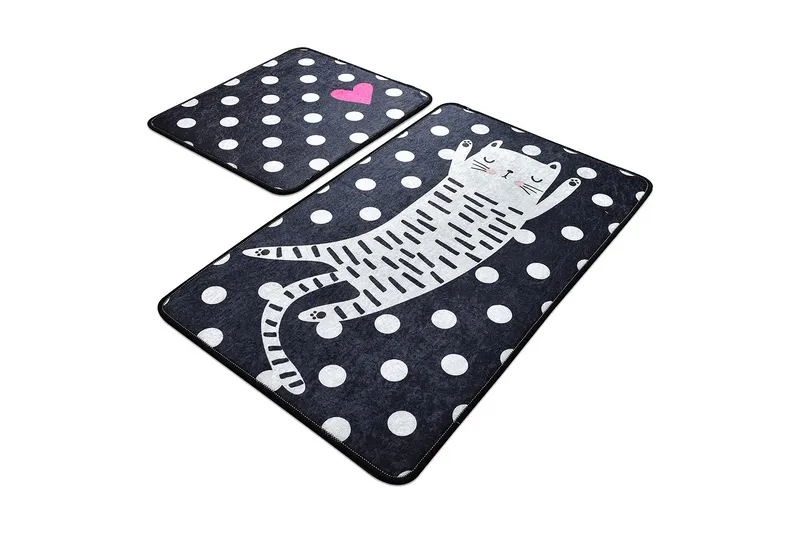 Kylpyhuonematto Baray 2 kpl, Monivärinen