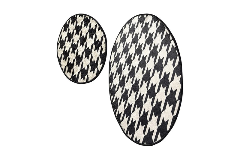 Kylpyhuonematto Baray 2 kpl, Monivärinen