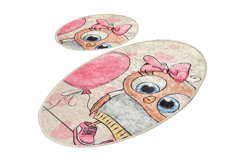 Kylpyhuonematto Baray 2 kpl, Monivärinen