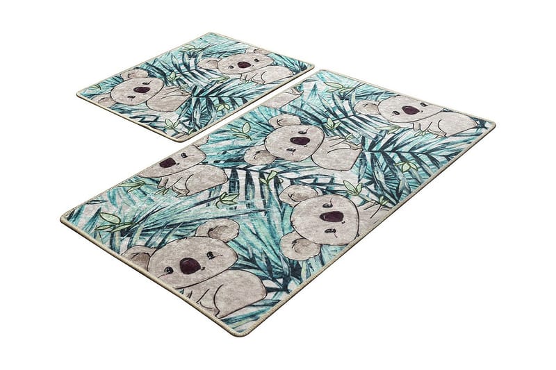 Kylpyhuonematto Baray 2 kpl, Monivärinen