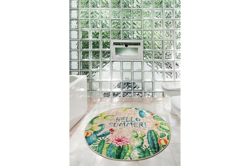 Kylpyhuonematto Baray - Monivärinen - Kodintekstiilit & matot - Kylpyhuonetekstiilit - Kylpyhuoneen matto