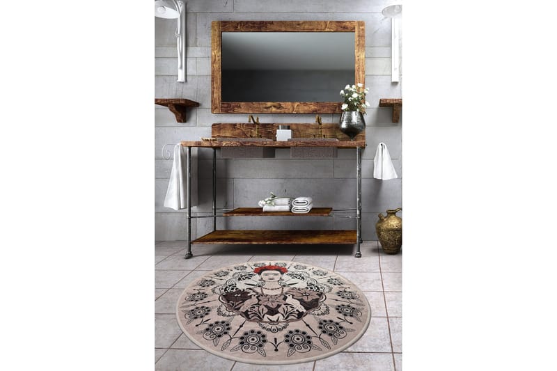 Kylpyhuonematto Baray - Monivärinen - Kodintekstiilit & matot - Kylpyhuonetekstiilit - Kylpyhuoneen matto