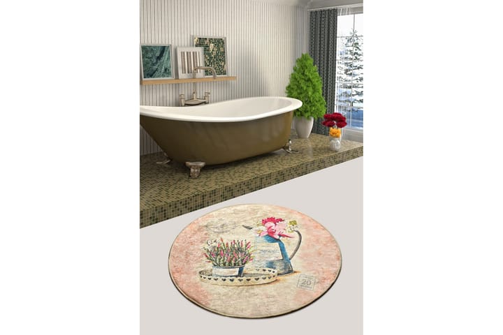 Kylpyhuonematto Baray - Monivärinen - Kylpyhuoneen matto
 - Pyöreät matot
