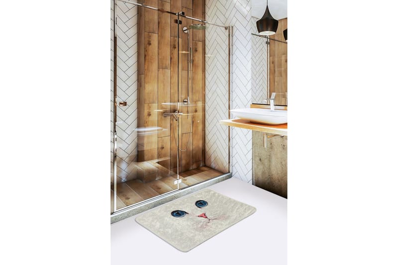 Kylpyhuonematto Baray - Monivärinen - Kodintekstiilit & matot - Kylpyhuonetekstiilit - Kylpyhuoneen matto