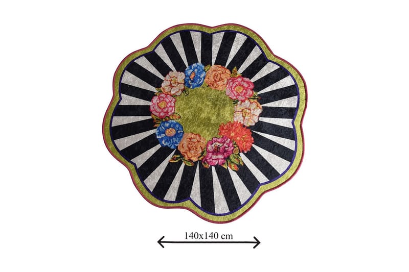 Kylpyhuonematto Baray - Monivärinen - Kodintekstiilit & matot - Kylpyhuonetekstiilit - Kylpyhuoneen matto