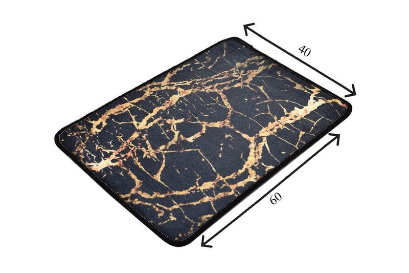 Kylpyhuonematto Baray - Monivärinen - Kodintekstiilit & matot - Kylpyhuonetekstiilit - Kylpyhuoneen matto