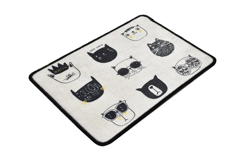 Kylpyhuonematto Baray, Monivärinen