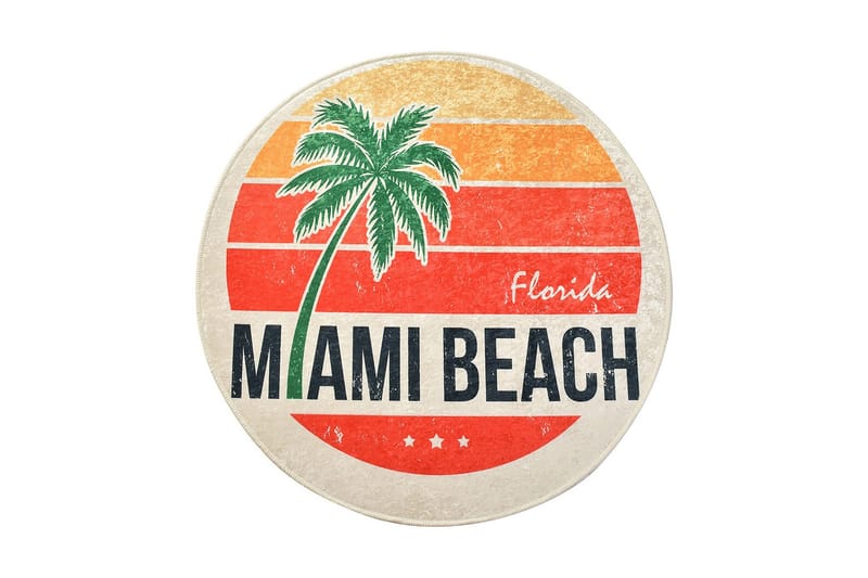 Kylpyhuonematto Baray, Monivärinen