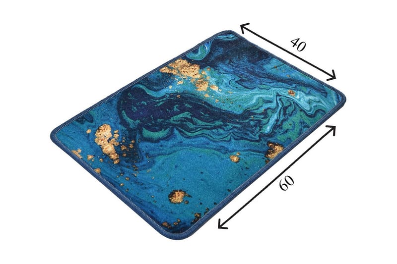Kylpyhuonematto Baray - Monivärinen - Kodintekstiilit & matot - Kylpyhuonetekstiilit - Kylpyhuoneen matto