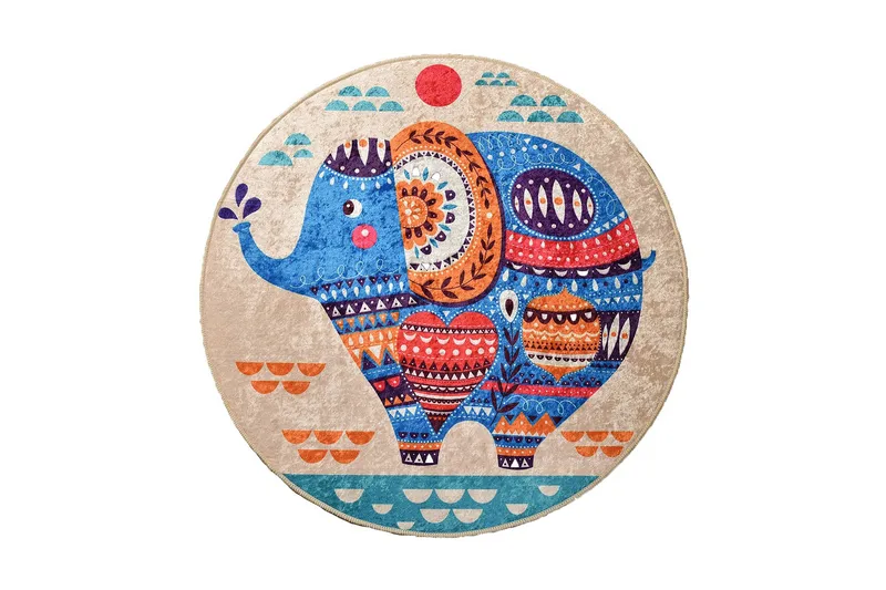 Kylpyhuonematto Baray, Monivärinen