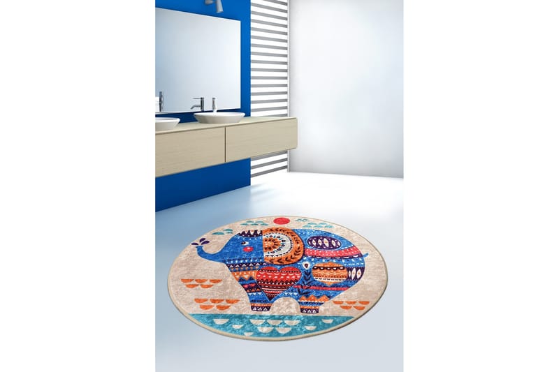 Kylpyhuonematto Baray - Monivärinen - Kodintekstiilit & matot - Kylpyhuonetekstiilit - Kylpyhuoneen matto