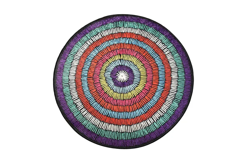 Kylpyhuonematto Baray, Monivärinen