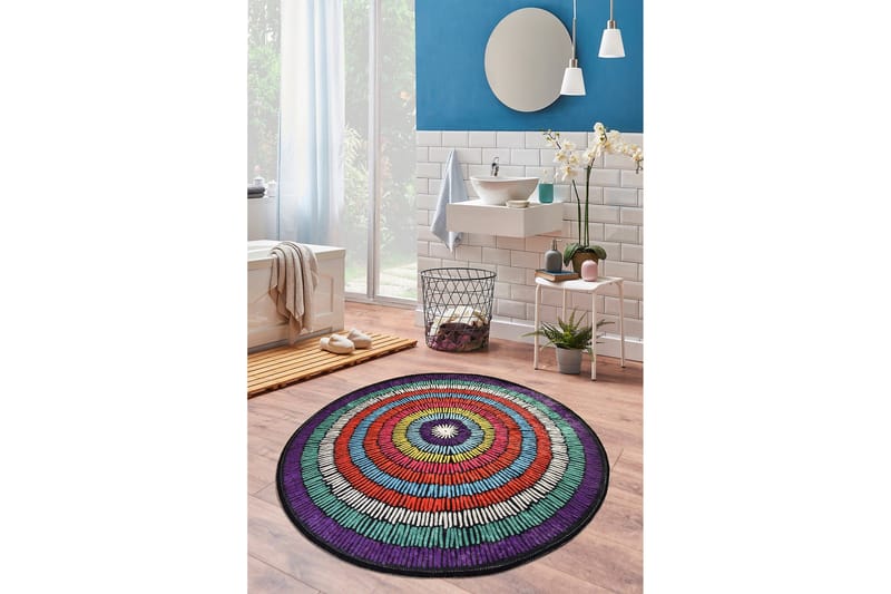 Kylpyhuonematto Baray - Monivärinen - Kodintekstiilit & matot - Kylpyhuonetekstiilit - Kylpyhuoneen matto