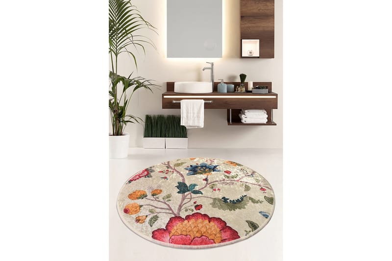 Kylpyhuonematto Baray - Monivärinen - Kodintekstiilit & matot - Kylpyhuonetekstiilit - Kylpyhuoneen matto