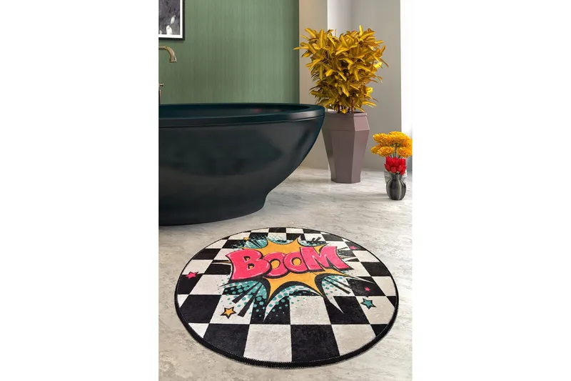 Kylpyhuonematto Baray - Monivärinen - Kodintekstiilit & matot - Kylpyhuonetekstiilit - Kylpyhuoneen matto