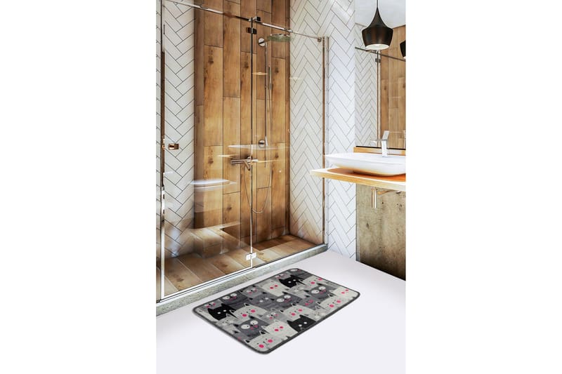 Kylpyhuonematto Baray - Monivärinen - Kodintekstiilit & matot - Kylpyhuonetekstiilit - Kylpyhuoneen matto