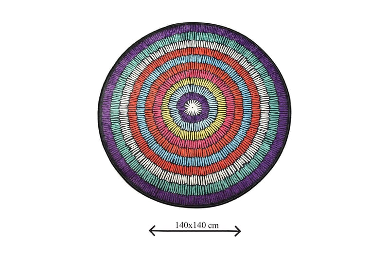 Kylpyhuonematto Baray - Monivärinen - Kodintekstiilit & matot - Kylpyhuonetekstiilit - Kylpyhuoneen matto