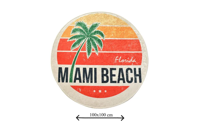 Kylpyhuonematto Baray - Monivärinen - Kodintekstiilit & matot - Kylpyhuonetekstiilit - Kylpyhuoneen matto