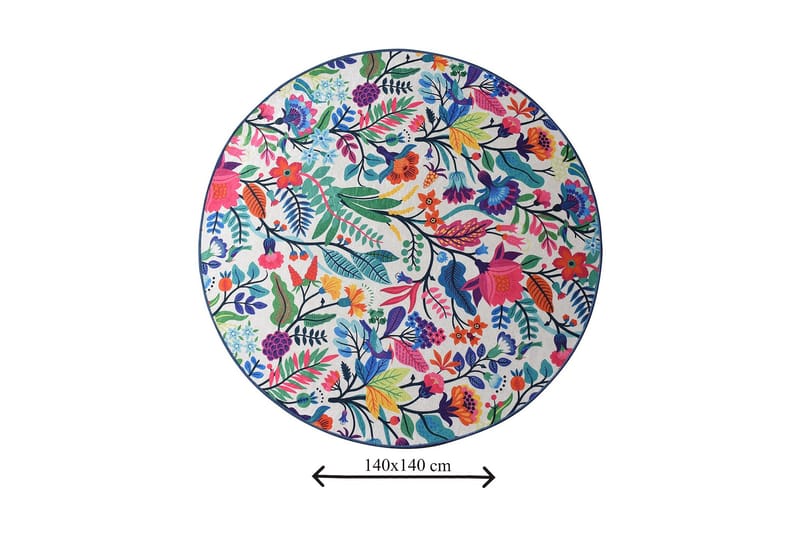 Kylpyhuonematto Baray - Monivärinen - Kodintekstiilit & matot - Kylpyhuonetekstiilit - Kylpyhuoneen matto