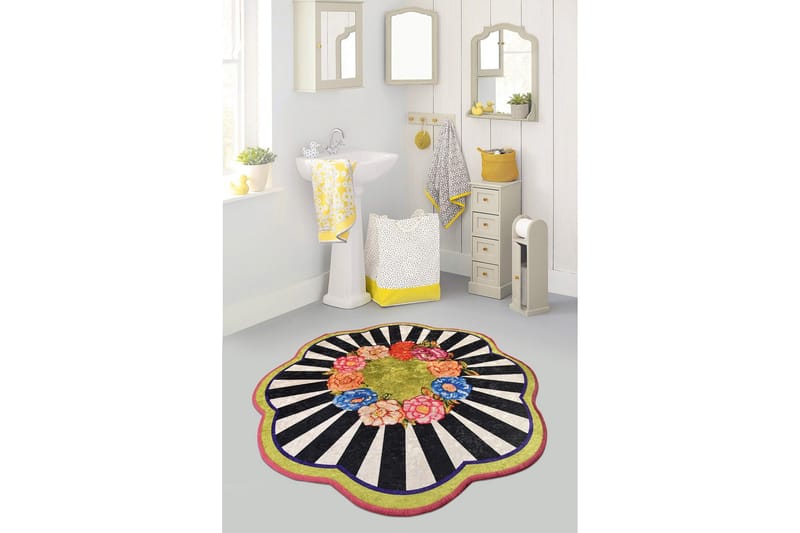 Kylpyhuonematto Baray - Monivärinen - Kodintekstiilit & matot - Kylpyhuonetekstiilit - Kylpyhuoneen matto