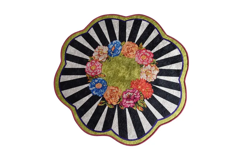 Kylpyhuonematto Baray, Monivärinen