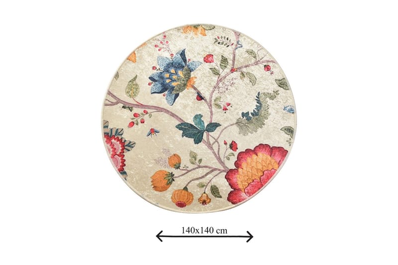 Kylpyhuonematto Baray - Monivärinen - Kodintekstiilit & matot - Kylpyhuonetekstiilit - Kylpyhuoneen matto