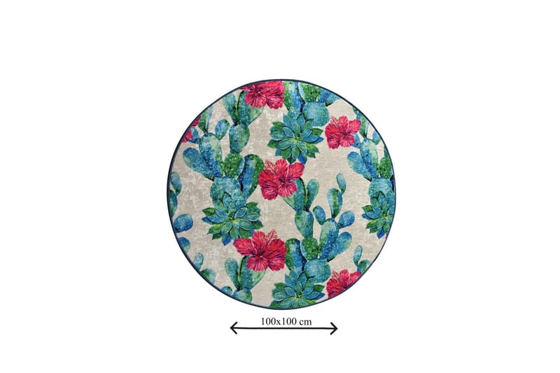 Kylpyhuonematto Baray - Monivärinen - Kodintekstiilit & matot - Kylpyhuonetekstiilit - Kylpyhuoneen matto