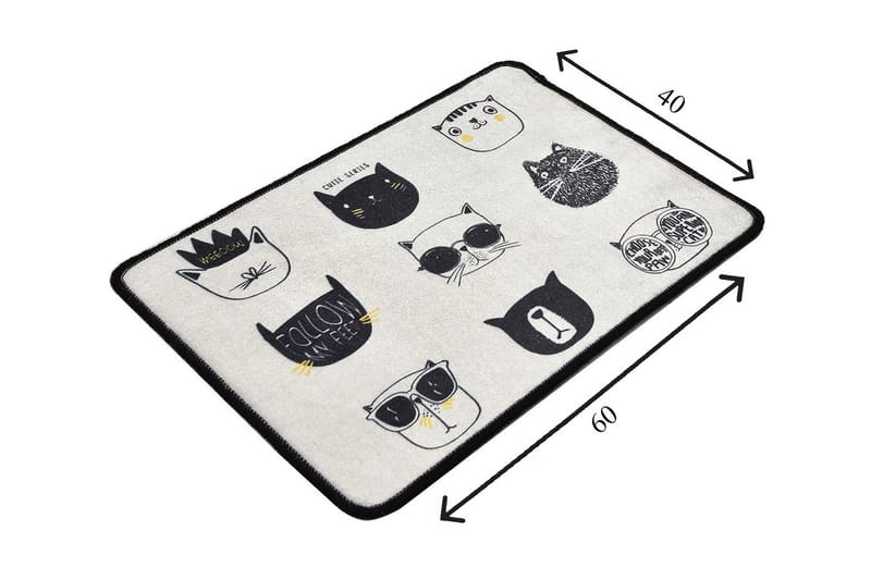 Kylpyhuonematto Baray - Monivärinen - Kodintekstiilit & matot - Kylpyhuonetekstiilit - Kylpyhuoneen matto