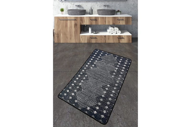 Kylpyhuonematto Jamil 70x120 cm Suorakaide, Monivärinen