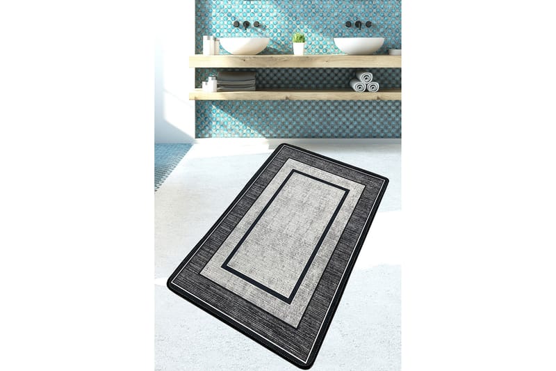 Kylpyhuonematto Janak 70x120 cm Suorakaide - Monivärinen - Kodintekstiilit & matot - Kylpyhuonetekstiilit - Kylpyhuoneen matto