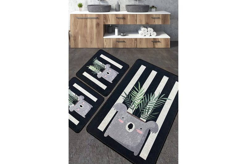 Kylpyhuonematto Jang 60x100 cm Suorakaide, Monivärinen