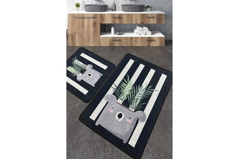 Kylpyhuonematto Jang 60x100 cm Suorakaide, Monivärinen