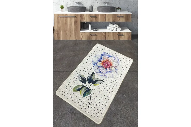 Kylpyhuonematto Moonlight 70x120 cm Suorakaide, Monivärinen