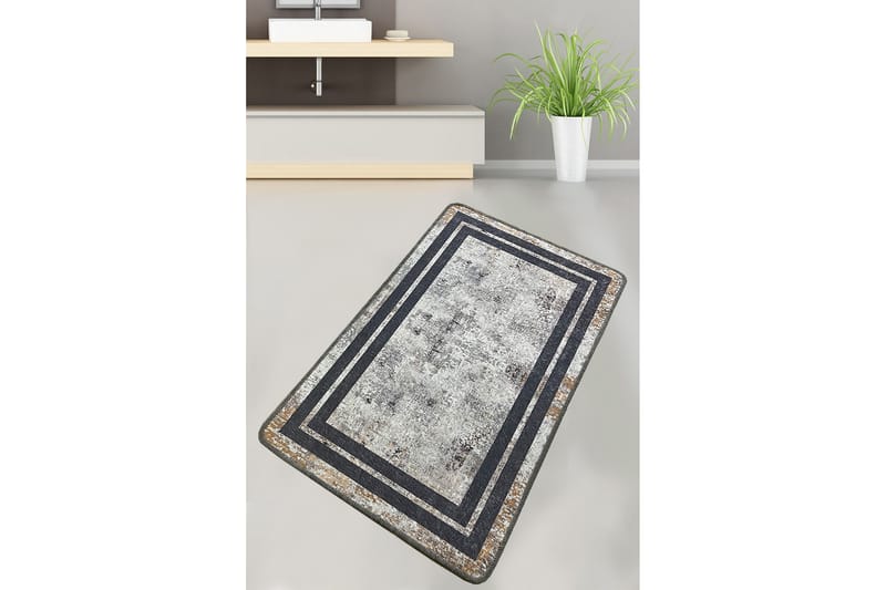 Kylpyhuonematto Nilu 70x120 cm Suorakaide - Monivärinen - Kodintekstiilit & matot - Kylpyhuonetekstiilit - Kylpyhuoneen matto