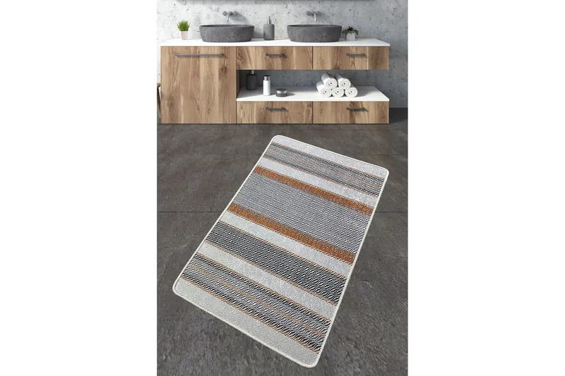 Kylpyhuonematto Nimbolkar 70x120 cm Suorakaide, Monivärinen