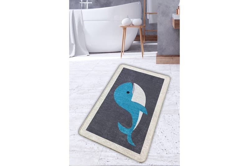 Kylpyhuonematto Nusrant 70x120 cm Suorakaide, Monivärinen