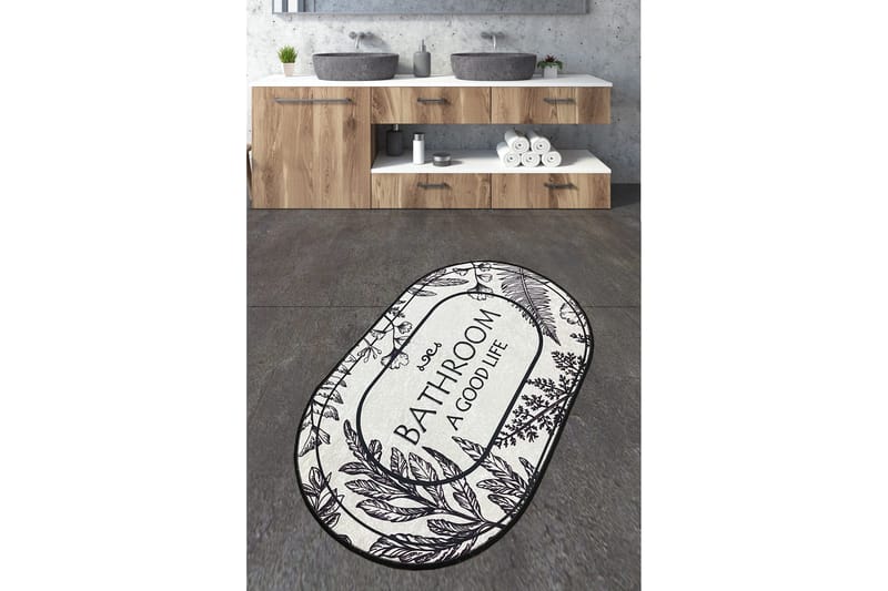 Kylpyhuonematto Nutan 70x120 cm Suorakaide, Monivärinen