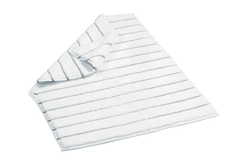 Kylpyhuonematto Skeens, Valkoinen / Tummanharmaa