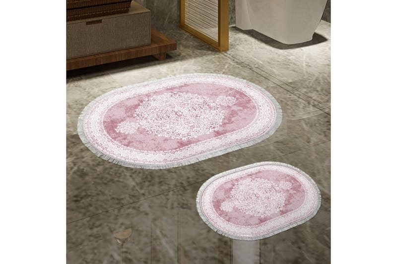 Kylpyhuonematto Pancholi 60x150 cm Suorakaide, Monivärinen